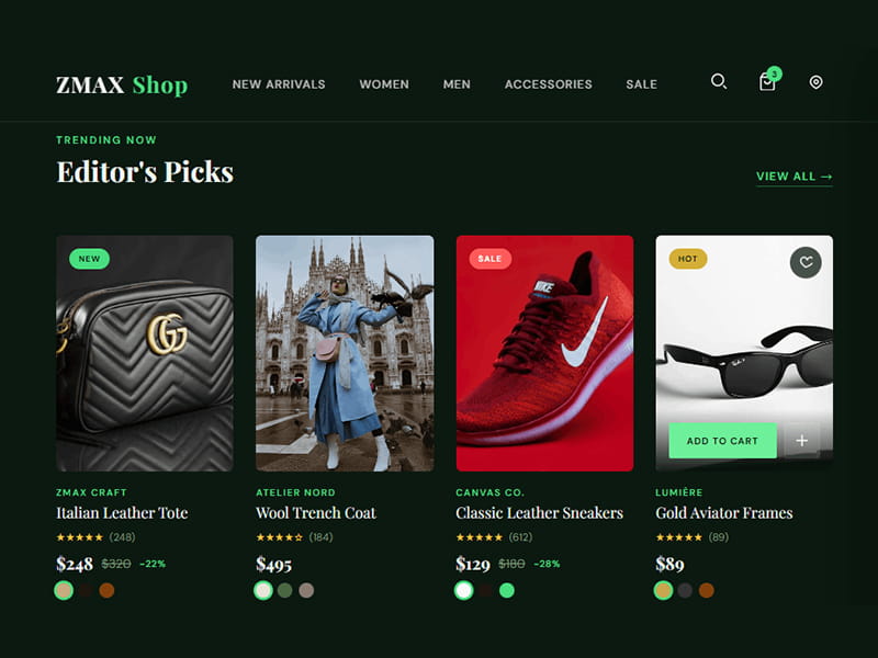 Modern E-commerce Platform